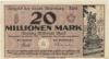 Altenburg - Stadt - Oktober 1923 - 20 Millionen Mark 