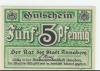 Annaberg - Stadt - -- - 5 Pfennig 