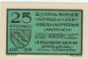 Ansbach - Stadt - 12.8.1921 - 25 Pfennig 