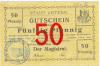 Artern - Stadt - 1.5.1917 - 50 Pfennig 
