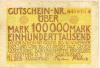 Beuthen (heute: PL-Bytom) - Stadt - 20.8.1923 - 100000 Mark 
