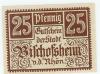 Bischofsheim - Stadt - -- - 25 Pfennig 