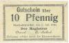 Bischofswerder (heute: PL-Biskupiec Pomorski) - Stadt - 1.7.1920 - 10 Pfennig 