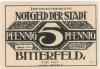 Bitterfeld - Stadt - Juni 1921 - 5 Pfennig 