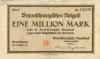 Braunschweig - Braunschweigische Staatsbank - 6.8.1923 - 1 Million Mark 