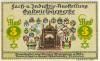 Bremen - Bremer Wirteverein von 1877 und Verein der Saal- und Konzertlokalinhaber Bremens - 10.8.1922 - 20.8.1922 - 3 Mark 