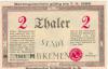 Bremen - Bremische Volksbank eG, Argo Haus, Tiefer 12 - - 7.11.1986 - 2 Thaler 