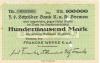 Bremen - Francke-Werke KaA - 10.8.1923 - 100000 Mark 