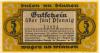 Bremen - Hafenbetriebsverein eV, Gröpelinger Deich 12/13 - 1.8.1921 - 5 Pfennig 