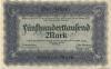 Crimmitschau - Stadt - 18.8.1923 - 500000 Mark 