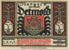 Detmold - Stadt - August 1920 - 50 Pfennig 