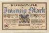 Dillenburg - Dillkreis - 1.10.1922 - 20 Mark 