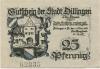 Dillingen - Stadt - 1.5.1920 - 1.9.1921 - 25 Pfennig 