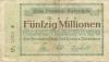 Dinslaken - Kreis - 18.8.1923 - 50 Millionen Mark 
