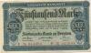 Dresden - Sächsische Bank - 12.3.1923 - 1.10.1923 - 5000 Mark 