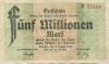 Dresden - Stadt - 27.8.1923 - 5 Millionen Mark 