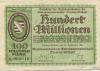 Dresden-Altstadt - Amtshauptmannschaft - 27.9.1923 - 100 Millionen Mark 