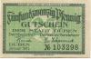 Düben - Stadt - Januar 1921 - 25 Pfennig 