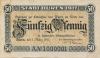 Düren - Stadt - 1.3.1917 - 50 Pfennig 
