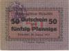 Eichstätt - Stadt - 20.1.1917 - 50 Pfennig 