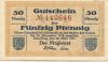 Eilenburg - Stadt - 19.8.1918 - 31.12.1919 - 50 Pfennig 