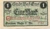 Ems (Bad) - Stadt - 23.9.1922 - 1 Mark 