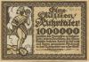 (Essen ?) - (Propaganda-Initiative gegen Ruhrbesetzung) - 1923 - 1 Million Ruhrtaler 