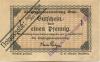Ettal - Klostergut - - April - Ende Juli 1919 - 1 Pfennig 