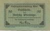 Ettal - Klostergut - - April - Ende Juli 1919 - 50 Pfennig 