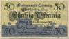 Ettenheim - Stadt - 10.1.1919 - 50 Pfennig 