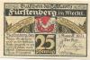 Fürstenberg - Stadt - 1.8.1921 - 25 Pfennig 