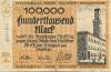 Fürth - Stadt - 15.8.1923 - 100000 Mark 