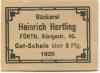 Fürth - Hertling, Heinrich, Königstr. 48 - 1920 - 5 Pfennig 