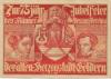 Geldern - Männergesangverein - 19.8. - 21.8.1922 - 75 Pfennig 