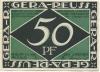 Gera - Stadt - 1.5.1921 - 50 Pfennig 