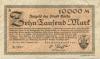 Gotha - Stadt - 8.2.1923 - 10000 Mark 
