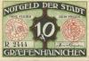Gräfenhainichen - Stadt - 1921 - 10 Pfennig 