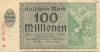 Hamborn (heute: Duisburg) - Thyssen-Hütte, August, Gewerkschaft, Gewerkschaften Friedrich Thyssen, Lohberg, Rhein I - 1.9.1923 - 31.3.1924 - 100 Millionen Mark 