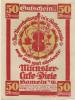 Hameln - Brombach, Carl, Münster Cafe-Diele - 1.3.1922 - 50 Pfennig 