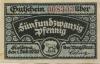 Kelbra - Stadt - 1.7.1920 - 1.10.1920 - 25 Pfennig 