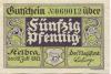 Kelbra - Stadt - 12.7.1921 - 50 Pfennig 