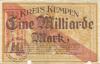 Kempen - Kreis - 25.9.1923 - 1.4.1924 - 1 Milliarde Mark 