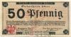 Kempen - Stadt - 30.8.1918 - 50 Pfennig 