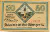 Kitzingen - Stadt - Ende Dezember 1920 - 50 Pfennig 
