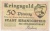 Kranichfeld - Stadt - 1918 - 50 Pfennig 