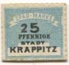 Krappitz (heute: PL-Krapkowice) - Stadt - -- - 25 Pfennig 
