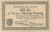 Marienwerder (heute: PL-Kwidzyn) - Vorschuss-Verein EGmbH - 20.12.1916 - 50 Pfennig 