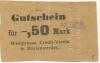 Marienwerder (heute: PL-Kwidzyn) - Westpreußischer Credit-Verein - -- - 0.50 Mark 