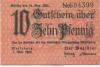 Merseburg - Stadt - 1.5.1920 - 31.12.1921 - 10 Pfennig 