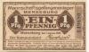 Merseburg - Mannschaftsgefangenenlager - 1.1.1916 - 1 Pfennig 